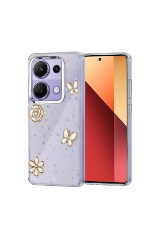 Mey İthalat Redmi Note 13 Pro 4g Fiyonk Desenli Kapak - Desen 10