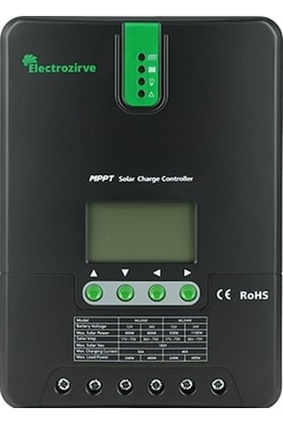 Electrozirve Ml2430 30a Mppt Solar Charge Controller 12/24v Ekranlı