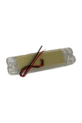12v-24v Parmak Lamba 18-ledli Beyaz 100 27 Mm