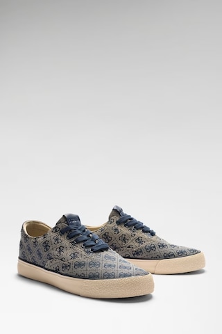 Guess Davor Erkek Sneaker Fmjdosfal12 Mavi