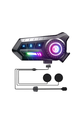 Blic X3 Bluetooth 5.3 Kask Kulaklığı Motosiklet İçin Kablosuz İletişim Ve Müzik Sistemi