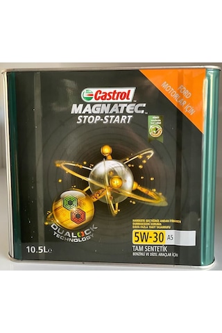 Castrol Magnatec 5W-30 Tam Sentetik Motor Yağı 10.5 L