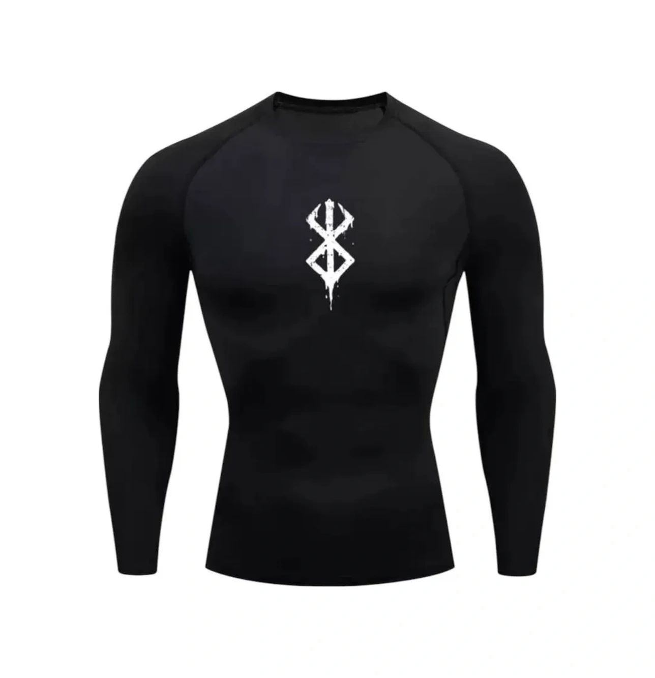 Kvk Rashguard Berserker Siyah Spor Uzun Kollu Tişört 337674287 Siyah