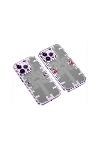 Apple İphone 14 Pro Max Kılıf Mekanik Bumper Kapak
