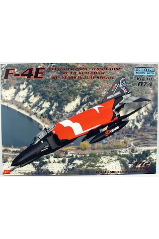 Hobbytime 074 1/72 Ölçek, F-4e Phantom Iı, Terminatör, 50.yıl Kutlaması, Plastik Model Kiti-57616