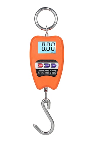 Konesam 200kg Hassas Dijital Asansör Terazisi - Çiftlik, Av, Balıkçılık Ve Valizler İçin Portatif Kanca Ölçer