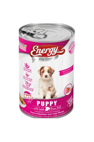 Energy Kuzu Etli Yavru Köpek Maması 10 x 415 G