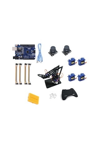Emes Robotik Arduino Geliştirme Seti (Robot Kol Hediyeli) Emes Robotik Arduino Geliştirme Seti (Robot Kol Hediyeli)