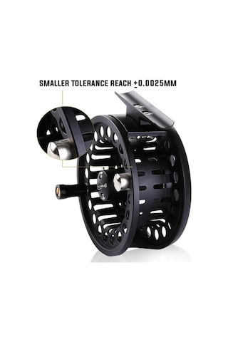 Novahub Siyah 5/6wfsinek Balıkçılık Reel Cnc Alüminyum Sinek Makarası, Hafif Ve Dayanıklı Balıkçılık Tekerlek