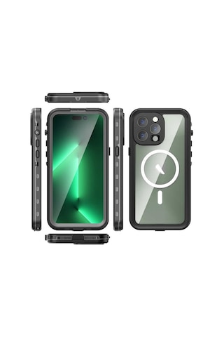 Apple Uyumlu iPhone 14 Pro Max Kılıf 1-1 Su Geçirmez Kılıf