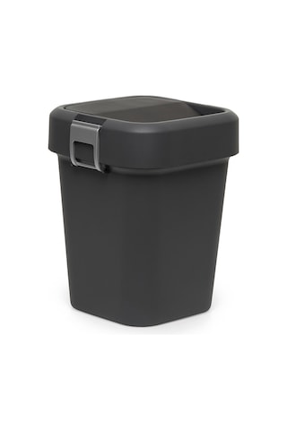 Motekk Comfort Dust Bin Siyah Çöp Kovası - 8 Lt Çok Renkli