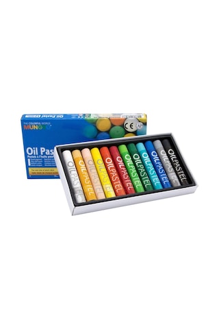 Mungyo Mop-12 Pastel Boya, 12 Renk Genel