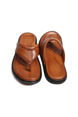 Fast Step Hakiki Deri Erkek Düz Terlik 018mag-316 001