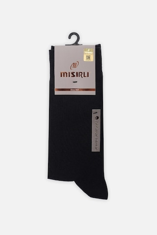 Mısırlı Erkek Organik Pamuklu Tekli Siyah Soket Çorap M 60000 Si Siyah