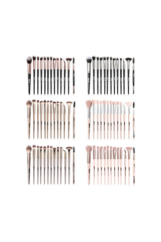 Wezone 13 Parça Göz Makyaj Fırçası Seti - Yumuşak Fiber Tüylü, Taşınabilir, Günlük Ve Seyahat Kullanıma Uygun Makyaj Aracı Gümüş
