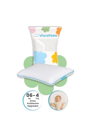 Viscofoam Ortopedik Bebek Yastığı Visco Bebek Yastığı 45 x 30 x 8 CM