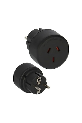 Ip20 Uyumlu Topraklı Seyahat Adaptörü, 10a Kapasite