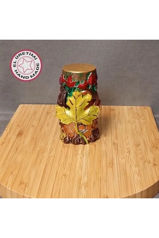 Uretti - Ayşe 7362 - 4115 El Yapımı Yaprak Motifli Biblo 1 Adet