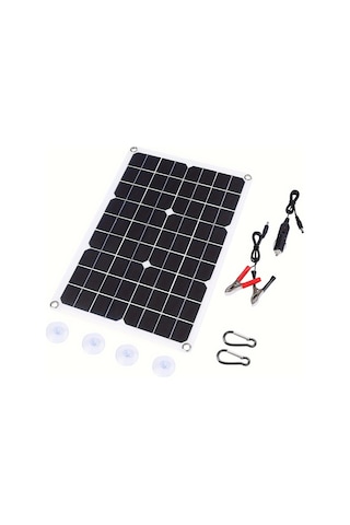 Adet 40w Güneş Paneli Seti, Çift Usb Bağlantı Noktalı Ve 100a Güneş Kontrol Cihazı