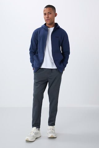 Tommy Life Hector İndigo Şardonlu Erkek Sweatshirt - 88139 Indıgo