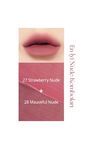Peripera Ink Velvet Ruj 28 Mauveful Nude