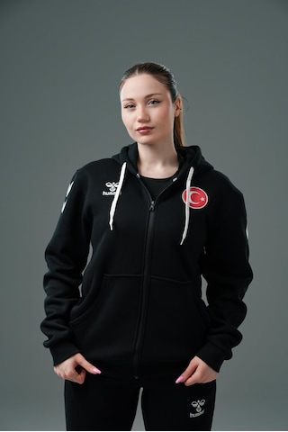 Hummel Armin Milli Takım Pamuklu Eşofman Üstü Siyah