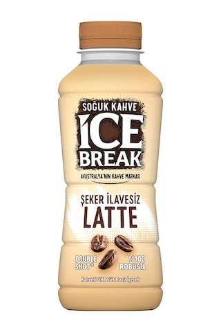 Ülker Ice Break Latte 375 Ml 8 Li Karma Latte-vanilya-şekersiz Latte-mocha Hazır