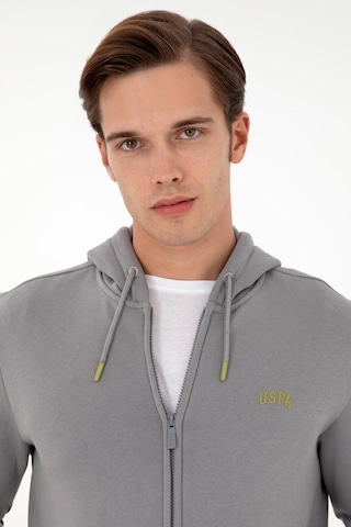 U.s. Polo Assn. Erkek Gri Hırka Örme 50293146-vr024 Grı