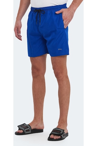 Slazenger RENO Erkek Cepli Deniz Şortu Saks Mavi Mayo