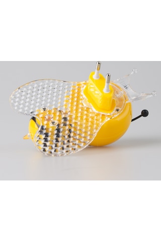 Led Gece Lambası Çocuk Bebek Odası Işık Sensörlü Arı Figür