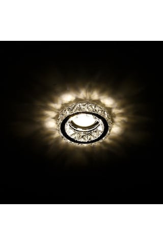 Cata Berfin Kristal Yuvarlak Dekoratif Cam Spot Ct-6584