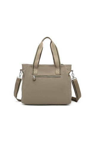 Smart Bags Omuz Askılı Kadın Çantası Krinkıl Kumaş 53310 Kahverengi