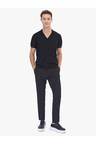 Siyah Regular Fit Casual Gömlek Siyah