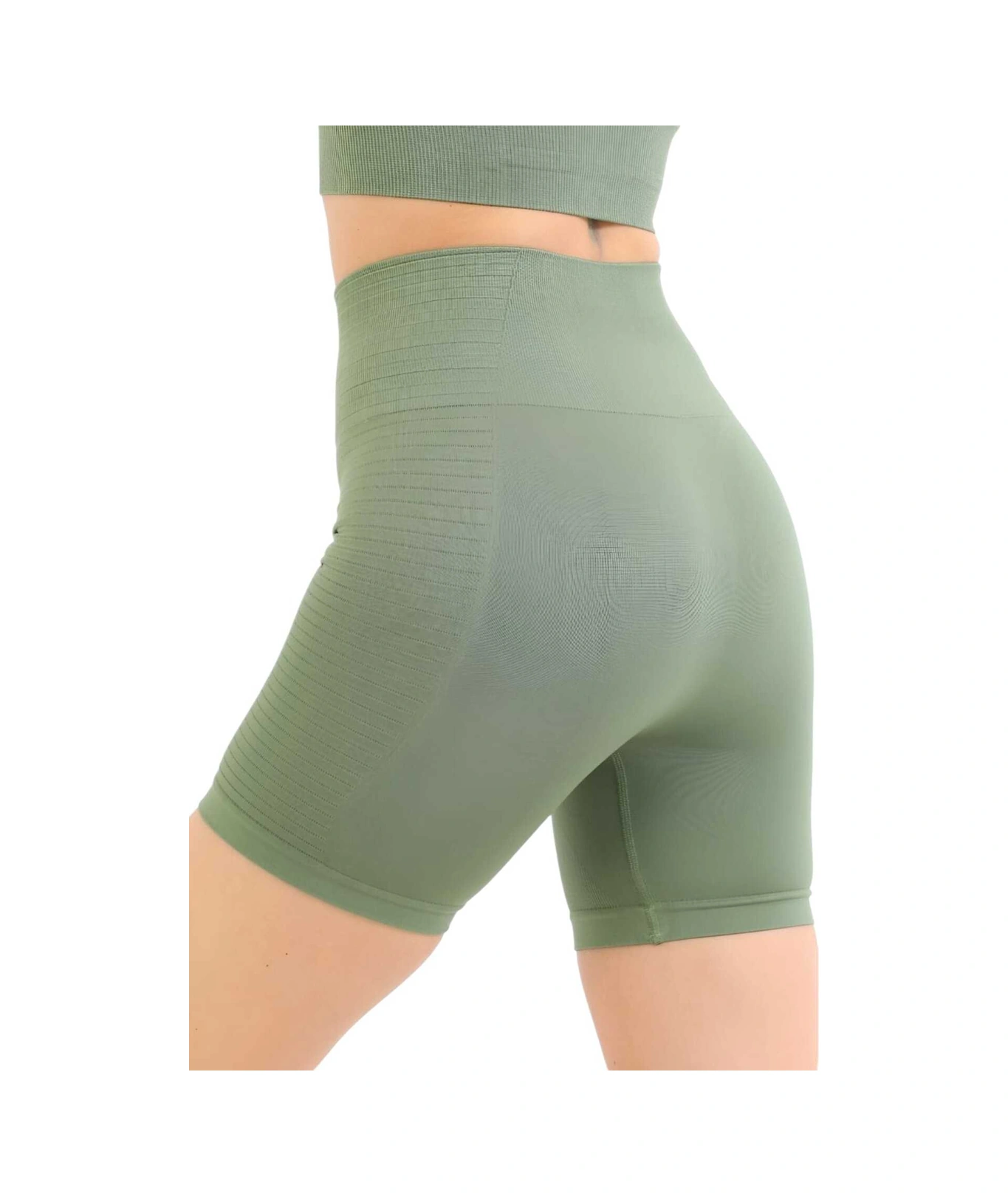 Tezzgelsin Kadın Spor Tayt Kadın Tayt Haki Yeşili