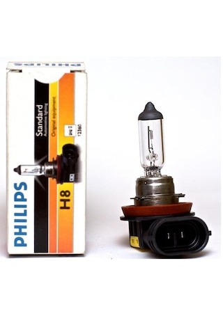 Bmw F20 Phılıps Sis Farı Ampulü H8 H8 12v 35w + 30 Fazla Işık