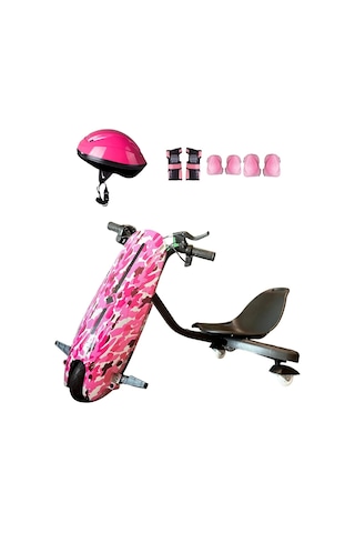 Citymate Drift Car Elektrikli Kaykay Bluetooth Dirift Kar Hoverboard Scooter + Koruma Ekipmanı D05