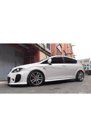 Seat Leon Mk2 Yan Marşpiyel Seti Mat Siyah Plastik 2 Adet 2006 2007 2008 2009 2010 2011 2012
