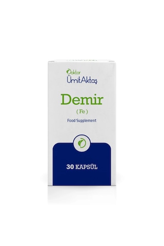 Dr. Ümit Aktaş Demir Takviyesi 30 Kapsül