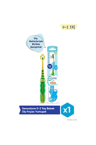 Sensodyne Promine 0-2 Yaş Bebek Ekstra Yumuşak Ahtapot Diş Fırçası