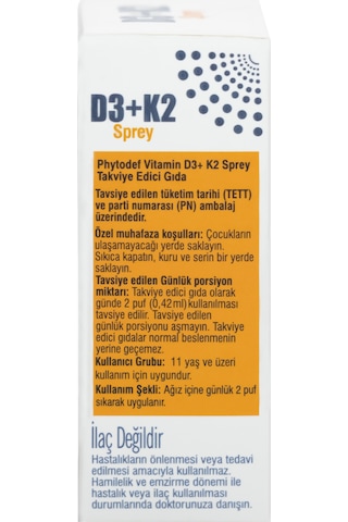 Phytodef D3 + K2 Sprey 25 ML