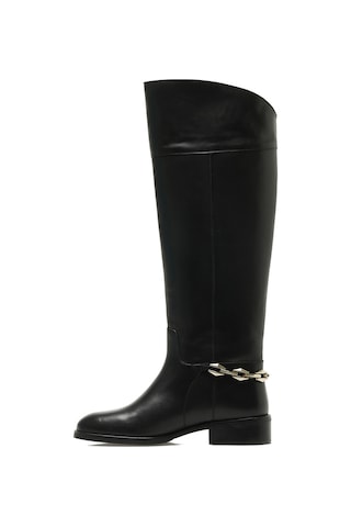 Nine West Vuyı 5pr Siyah Kadın Düz Çizme 000000000102033945 Siyah