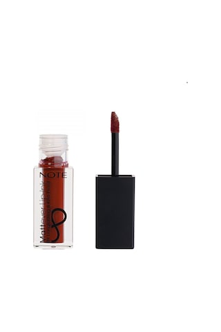 Note Cosmetique Mattever Lip-Ink Mat ve Kalıcı Likit Ruj 15 Urban Red - Bordo