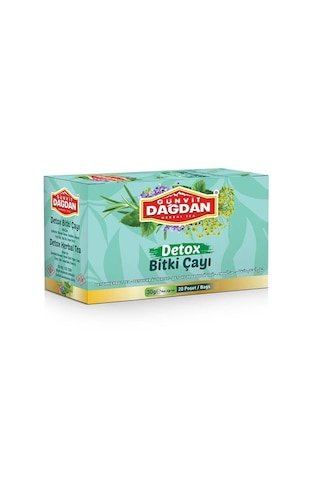 Detox Bitki Çayı 20 Li Kutu Natürel Sallama Poşet Çay