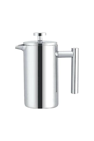 Pazly 304 Paslanmaz Çelik El Yapımı Fransız Basınçlı Çaydanlık Seti