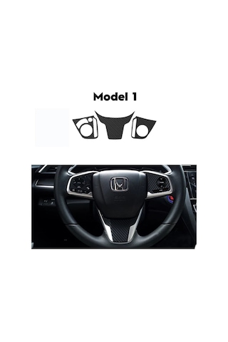 Honda Fc5 Direksiyon Karbon Kaplama Stıcker