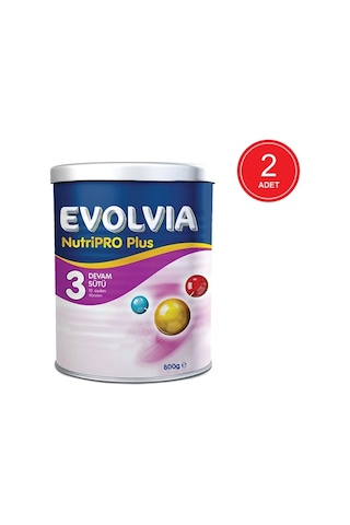 Evolvia Nutripro Plus 3 Devam Sütü 2 X 800 G