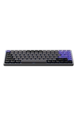 Nuphy Air75 He Hall Effect Magnetic Switch Manyetik Oyuncu Klavyesi Silver-magnetic Jade Pro