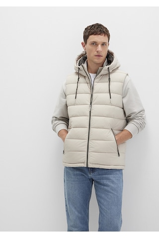 Mavi - Kapüşonlu Bej Şişme Yelek 0110604-70144 Bej