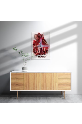 Cakasepetim Star Wars Film Afişi Ahşap Mdf Tablo