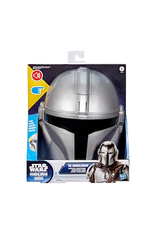 Star Wars The Mandalorian Elektronik Maske / Replikler Ve Ses Efektleri İçerir / Çocuklar İçin Kostüm Aksesuarı /